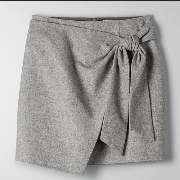 Wilfred Dresses & Skirts - Wilfred Wrap Front Skirt